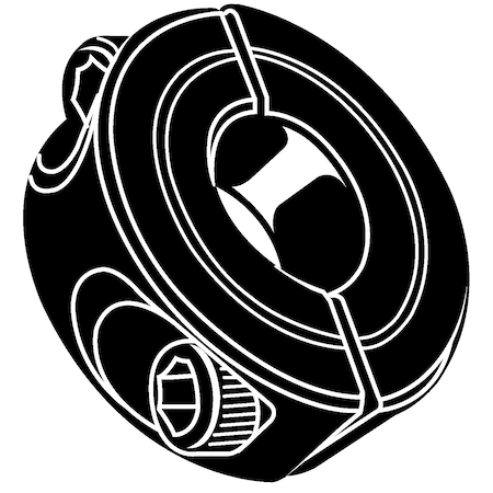 Midwest Fastener 3/8 x 7/8 x 11/32 Double Split Shaft Collars 2PK 933505